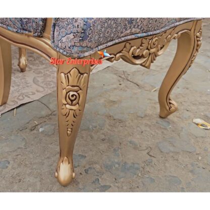 Star Enterprises Wooden Luxury Carved Chairs BDCH-081 - Image 6