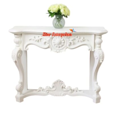 Star Enterprises Wooden Luxury Carved Console Table CNSL-084 - Image 3