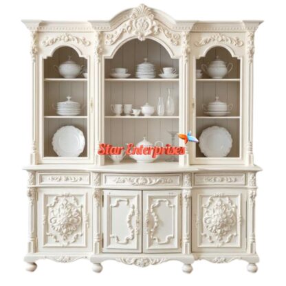 Star Enterprises Wooden Luxury Crockery Unit CKR-055 - Image 3