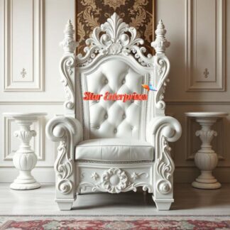 Wooden Luxury Handcrafted King's Chair