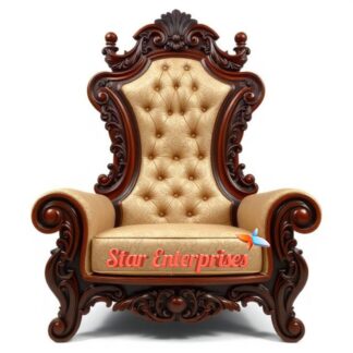 Wooden Luxury King Size Chair