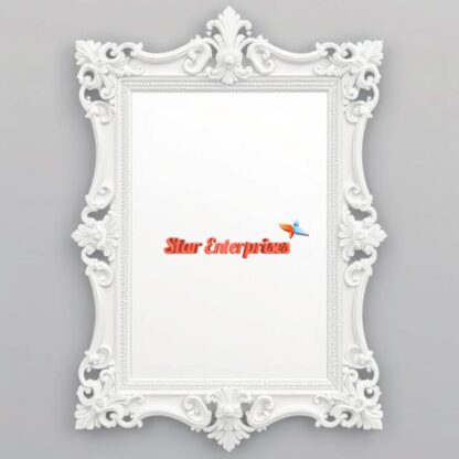 Star Enterprises Wooden Luxury Mirror Frame MF-060 - Image 4