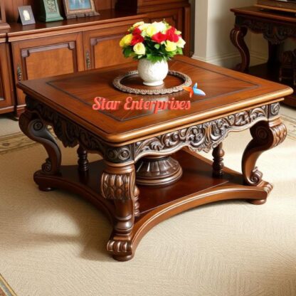 Wooden Modern Style Center Table
