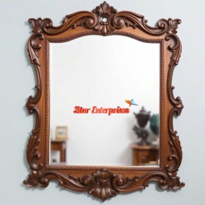 Star Enterprises Wooden Modern Style Mirror Frame MF-059 - Image 4