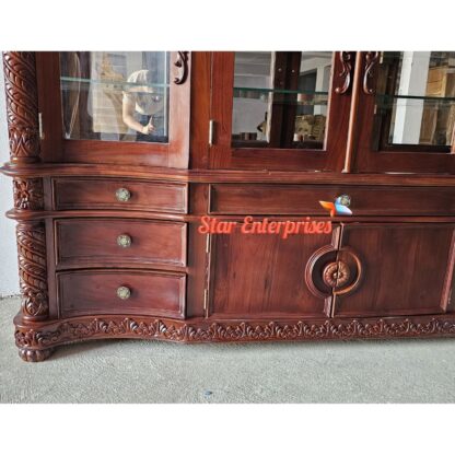 Star Enterprises Wooden Premium Quality Crockery Unit CKR-053 - Image 5
