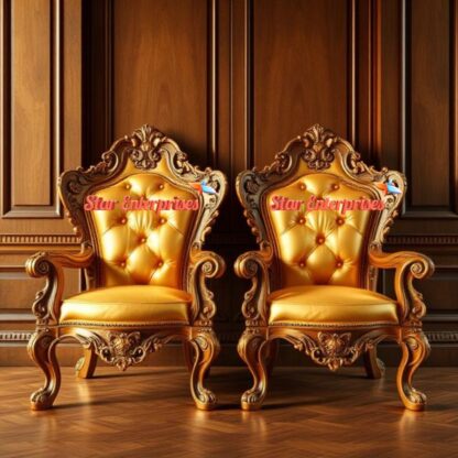 Wooden Royal Luxury Chairs