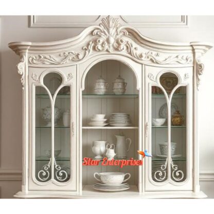 Star Enterprises Classic Wooden Crockery Unit CKR-058 - Image 3