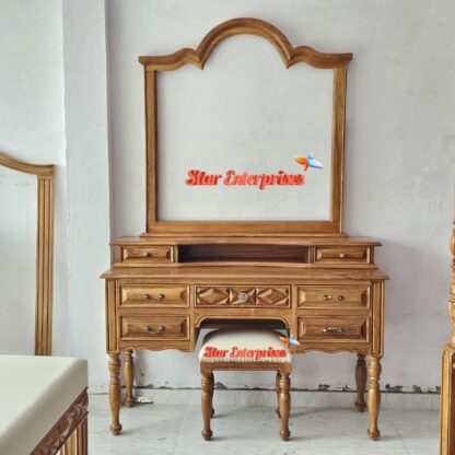 Elegant Wooden Classic Dressing Table