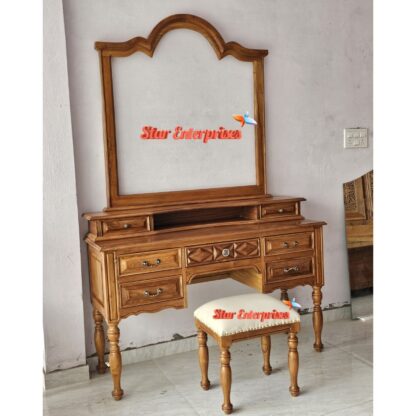 Star Enterprises Elegant Wooden Classic Dressing Table DRSR-057 - Image 5