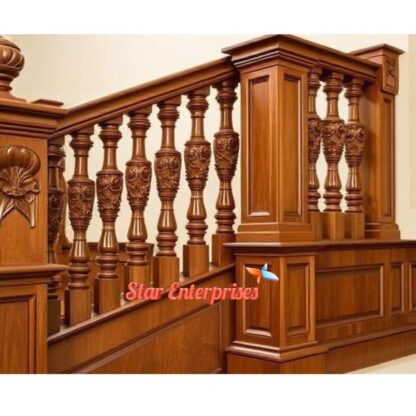 Star Enterprises Solid Wood Railing Pillars PIL-060 - Image 3