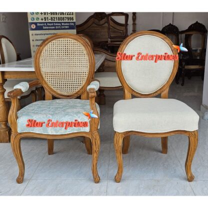 Teak Wood Modern Style Dining Chairs