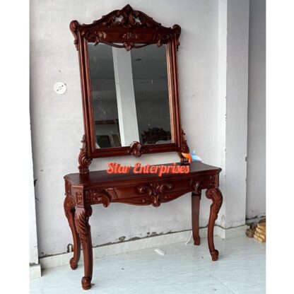 Star Enterprises Wooden Classic Console Table CNSL-091 - Image 2