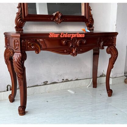 Star Enterprises Wooden Classic Console Table CNSL-091 - Image 3