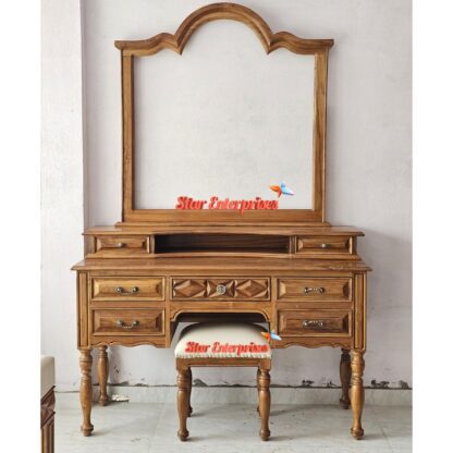 Star Enterprises Wooden Classic Luxury Bedroom Furniture BD-0140 - Image 4