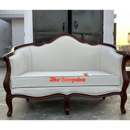Star Enterprises Wooden Classic Sleek Pattern Sofa SOFA-0118 - Image 2
