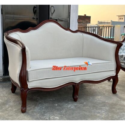 Star Enterprises Wooden Classic Sleek Pattern Sofa SOFA-0118 - Image 4