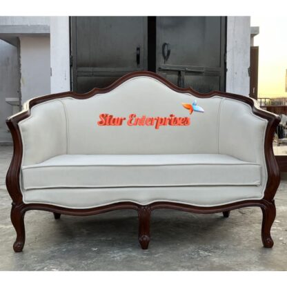 Star Enterprises Wooden Classic Sleek Pattern Sofa Set SOFA-0116 - Image 3