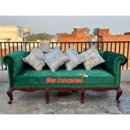 Wooden Luxury Chesterfield Sofa
