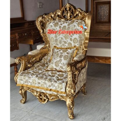 Star Enterprises Wooden Luxury Handcrafted Chair BDCH-089 - Image 3