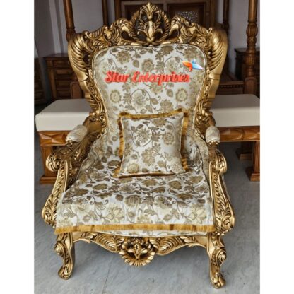 Star Enterprises Wooden Luxury Handcrafted Chair BDCH-089 - Image 4