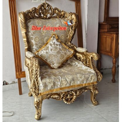 Star Enterprises Wooden Luxury Handcrafted Chair BDCH-089 - Image 5