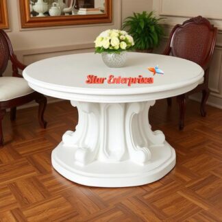 Wooden Modern Style Round Center Table