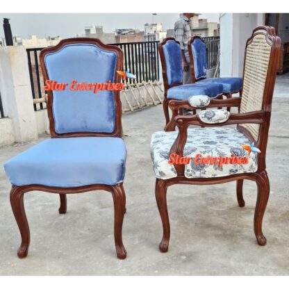 Star Enterprises Wooden Sleek Design Modern Dining Table Set DNG-083 - Image 2