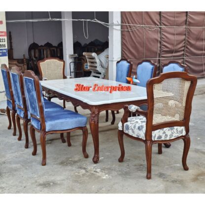 Star Enterprises Wooden Sleek Design Modern Dining Table Set DNG-083 - Image 7