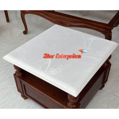 Star Enterprises Wooden Sleek Design Side Table BDSD-062 - Image 2