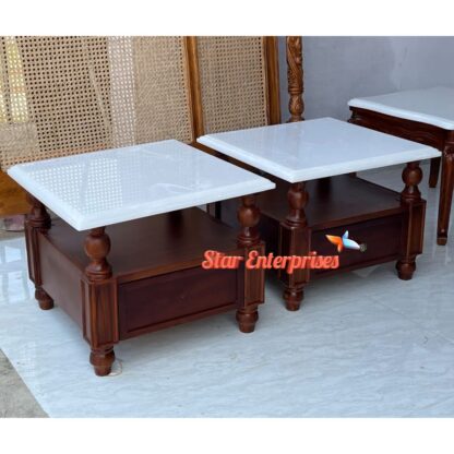 Star Enterprises Wooden Sleek Design Side Table BDSD-062 - Image 3