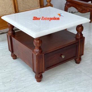 Wooden Sleek Design Side Table