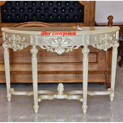 Wooden Antique Carved Console Table