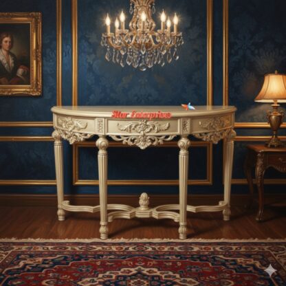 Wooden-Antique-Carved-Console-Table