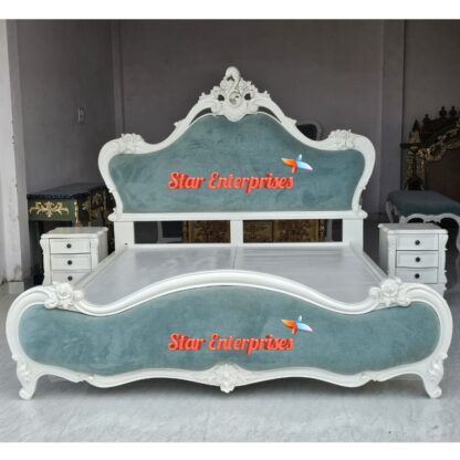 Star Enterprises Wooden Classic Sleek Bed Design BD-0146 - Image 2