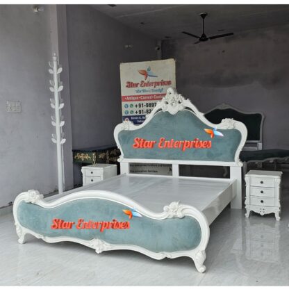 Star Enterprises Wooden Classic Sleek Bed Design BD-0146 - Image 6