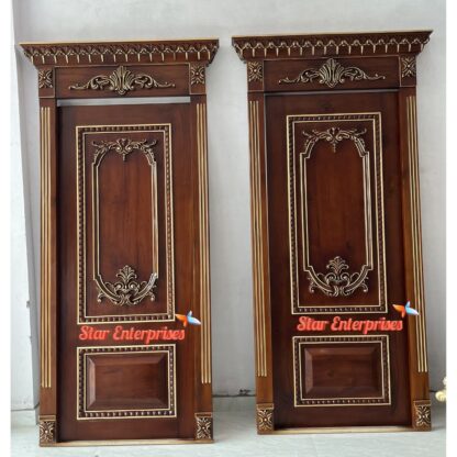 Star Enterprises Wooden Royal Classical Door Designs DR-068 - Image 4