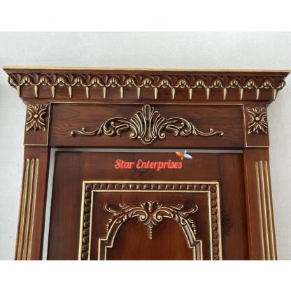 Star Enterprises Wooden Royal Classical Door Designs DR-068 - Image 6