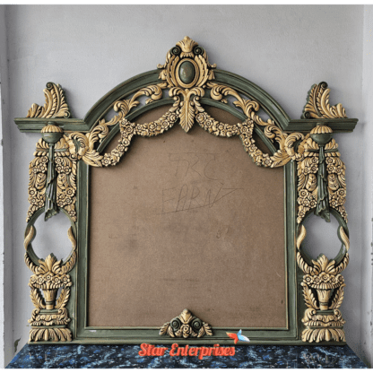Star Enterprises Wooden Royal Heavy Carved Dressing Table DRSR-059 - Image 4