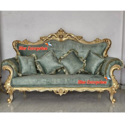 Star Enterprises Wooden Royal Sofa Set Design SOFA-0119 - Image 3
