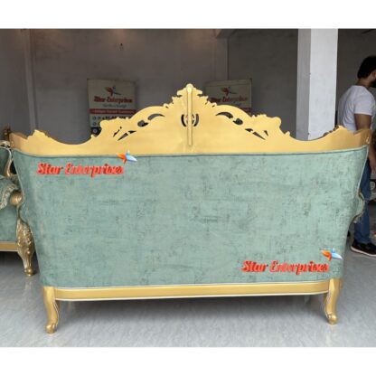 Star Enterprises Wooden Royal Sofa Set Design SOFA-0119 - Image 4