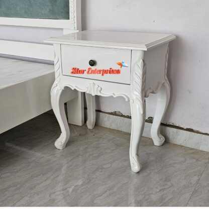 Star Enterprises Wooden Sleek Design Bedside Table BDSD-064 - Image 2