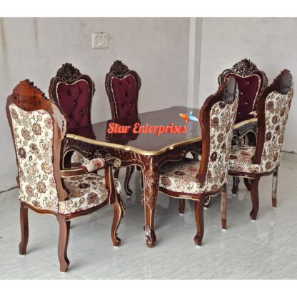 Premium-Teak-Wood-Compact-Design-Dining-Table