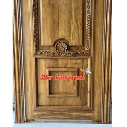 Star Enterprises Teak Wood Victorian Style Maharaja Door DR-69 - Image 2
