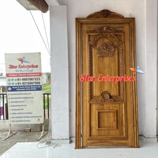 Teak Wood Victorian Style Maharaja Door