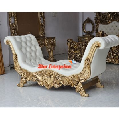 Star Enterprises Wooden Classical Luxury Bed Bench BDB-048 - Image 4
