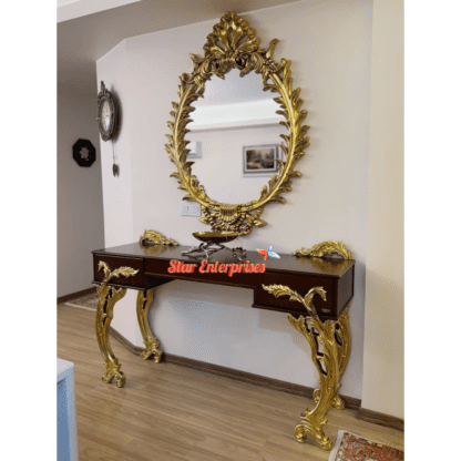 Star Enterprises Wooden Classic Console Table CNSL-095 - Image 4