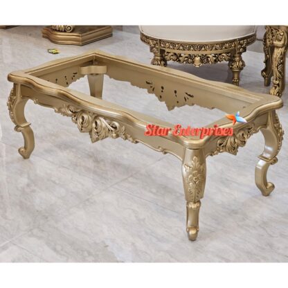 Star Enterprises Wooden Classic Design Center Table TBL-069 - Image 2