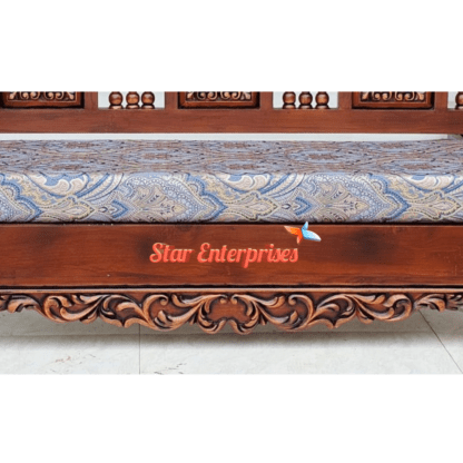 Star Enterprises Wooden Luxury Carved Swing Seat SWG-48 - Image 3
