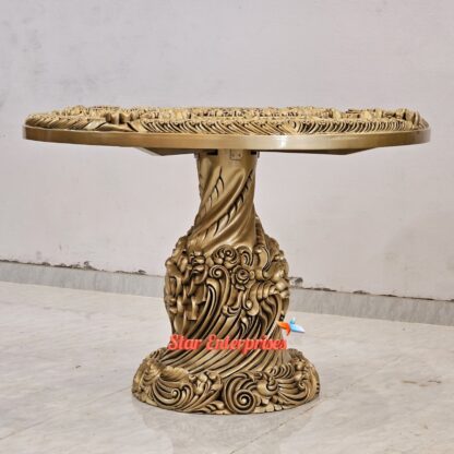 Star Enterprises Wooden Luxury Round Dining Table DNG-085 - Image 4