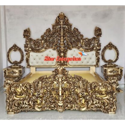 Wooden-Royal-Maharaja-Bed-Design-3
